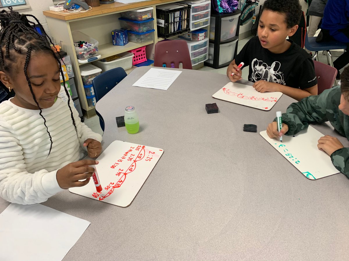 Mrs_C_Price's tweet photo. Three heads are better than 1! Today we used the Kagan structure “Numbered Heads Together” to review elapsed time! https://t.co/vLzWKiXKC7