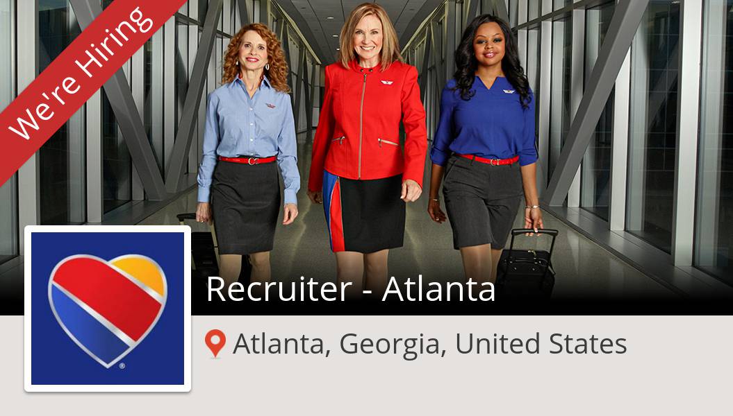 swaleigh's tweet photo. #SouthwestAirlines is hiring! #Recruiter - Atlanta in #Atlanta, apply now! #job https://t.co/Fs71FBCu8t https://t.co/GjtfEEawTb