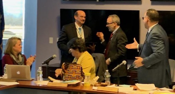 EducateCT's tweet photo. We thank Bill Davenport for his SBE service in support of the best outcomes for every student; also grateful for all he's taught us about #AgriScience ed! A #CTreg14 teacher of +30yrs & 04 #CTTOY, Bill cont. his great work in agricultural ed on the faculty of @UConnExtension 4-H. https://t.co/xZHIafzJ2r