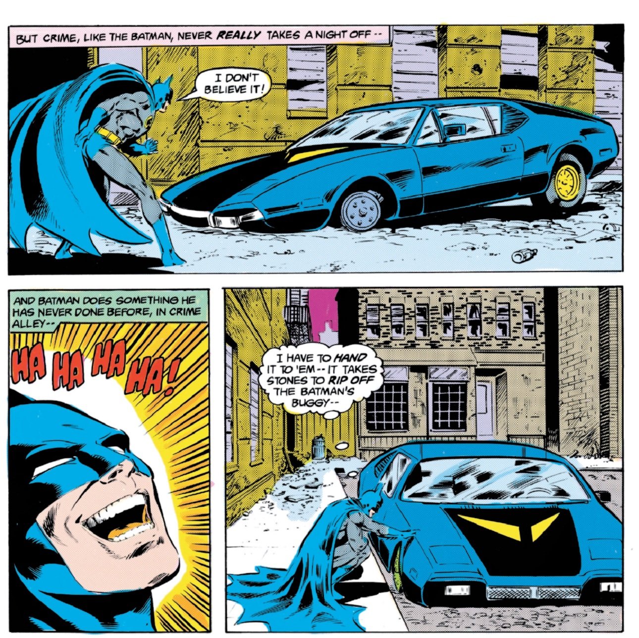 Comics, Culture, and Cosplay Podcast on Twitter: "@mattreevesLA I am digging the Batmobile! It's giving me vibes of the 1980s design and also from the @nealadamsdotcom run! #Batman #TheBatman2021 #Batmobile #dccomics #WarnerBrothers