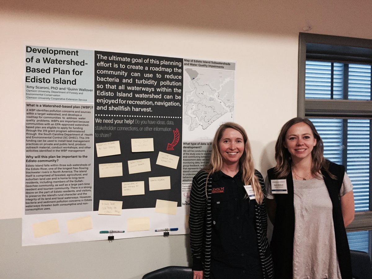 AmyScaroni's tweet photo. Attempted the new-fangled conference poster style at the #AceBasin Research Symposium today--our "interactive" feedback section was a success! https://t.co/8lC1MUKJ8E