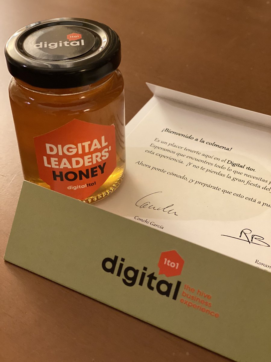 albertTIC's tweet photo. Lo que bien empieza, bien acaba. #Digital1to1 #TheHiveBusinessExperience  Gracias @digital1to1 https://t.co/TACD2DrpBK