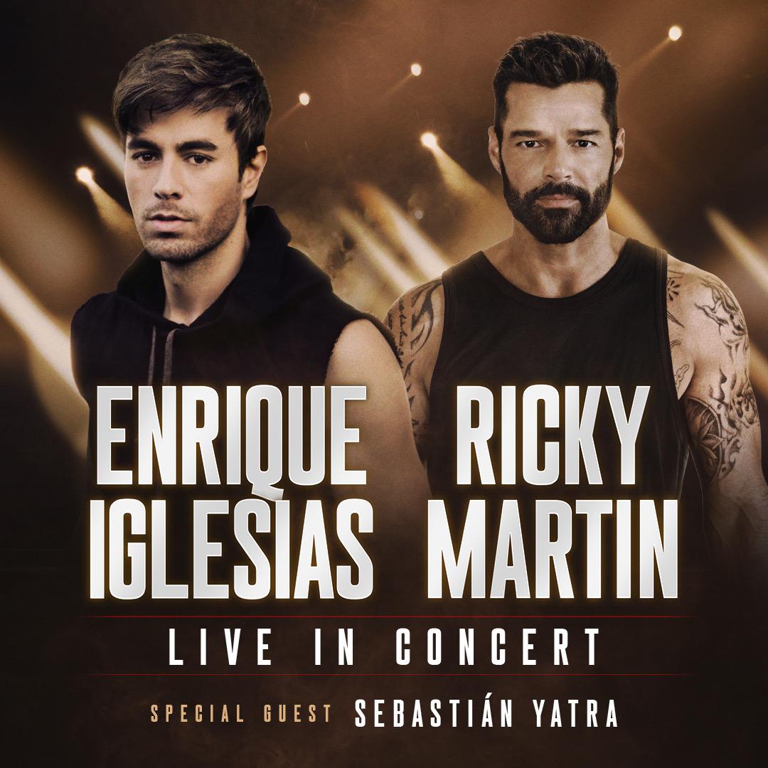 I am so excited to announce my 2020 Tour with <a href="/enriqueiglesias/">Enrique Iglesias</a> and special guest @sebastianyatra!!!  #EnriqueRickyTour
Pre-Sale starts 3/11