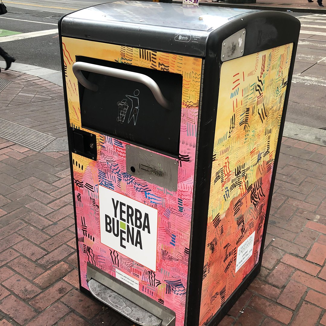 creativityxplrd's tweet photo. Last week @YBCBD unveiled @BigBellySolar trashcans in downtown #SF featuring artwork by CE artists #AndrewLi & #HungKeiShiu. Special thanks @MattHaneySF & featured artist Kalani Ware for cutting the ribbon!
More info + map here: https://t.co/cEpwL3NNfA
*1st pic courtesy #YBCBD https://t.co/OTJXTzSNe3