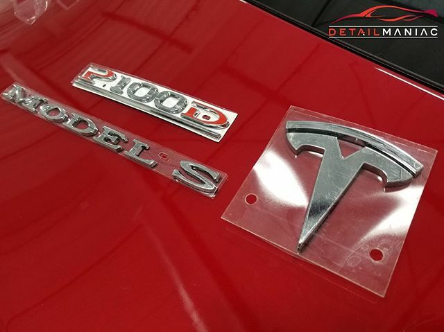 DetailManiac's tweet photo. Some PPF installs require us to remove the badges, we always replace them with brand new badges! We never reuse 🚫 This Tesla Model S is looking fresh with new paint protection film and badges! 
Book your next appointment, send us a message on Instagr… https://t.co/IIrNymYNin https://t.co/MpHUZaxb6m