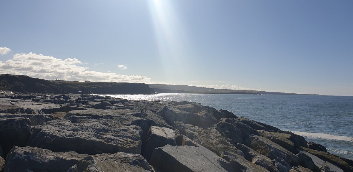 Sure was beautiful today in lahinch
