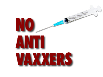 Our2SenseLJ's tweet photo. No Anti-Vaxxers - https://t.co/NEMQi6rbC3 https://t.co/rUzxoMwlDw