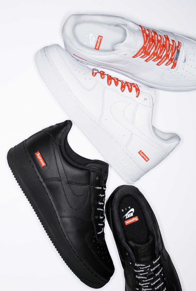 supreme air force 1 sell out time