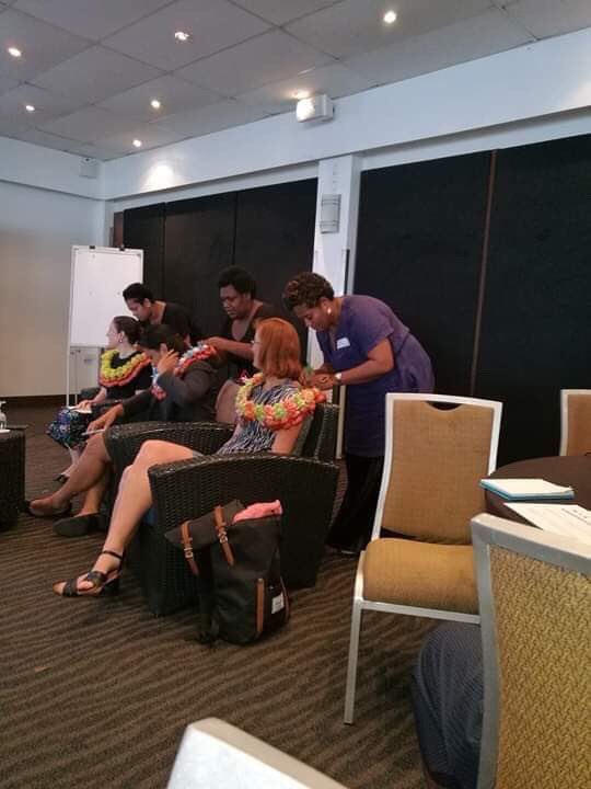 Pacific_2030's tweet photo. First day of unpacking and strengthening collaboration for a collective action where #disasteraffected communities lead their own emergency #response- #localisation. https://t.co/0S9MkUnoIZ