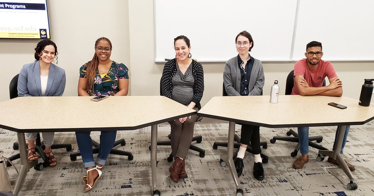 kbadillou's tweet photo. Applying to and Succeeding in Graduate school: Student panel #McNair #ucfaap https://t.co/jiFoBY7fwB