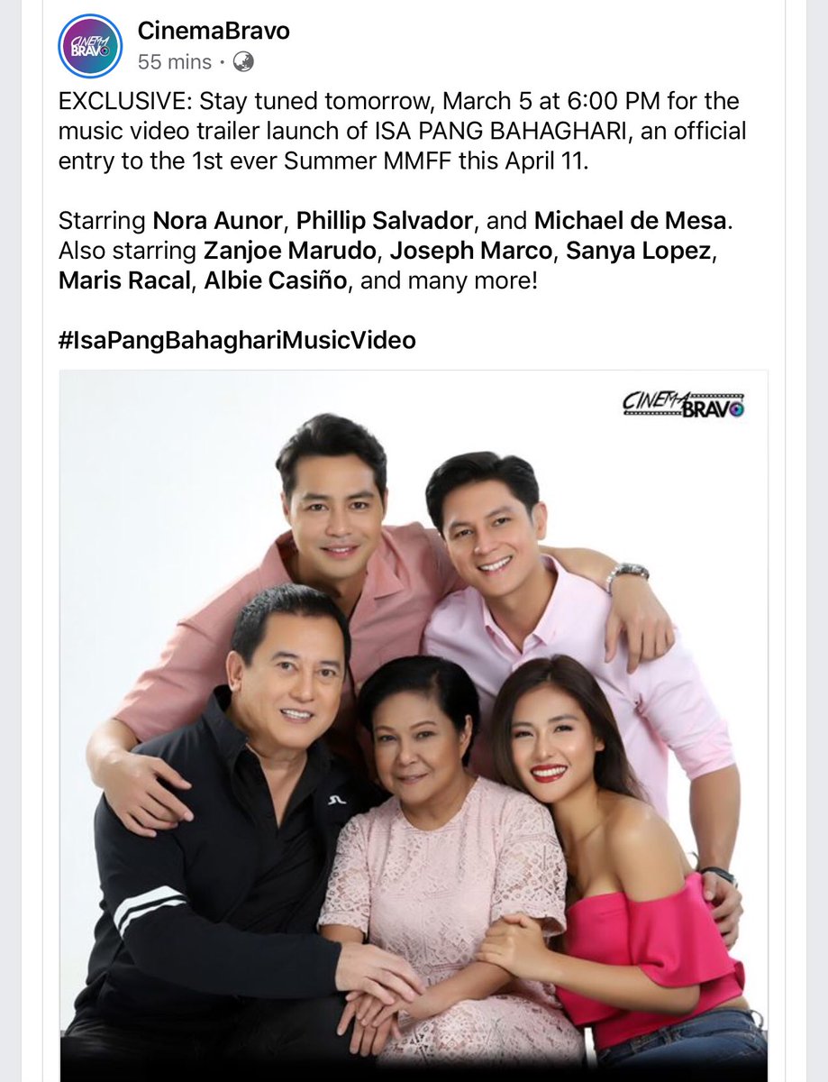 teamgeraldOfc's tweet photo. @TheGeraldSantos sang the theme song for this movie entitled "Hanggang Sa Muli.โ
#IsaPangBahaghariMusicVideo #movie #musicvideotrailer #MMFF #geraldsantos #noraaunor https://t.co/HtxtZf99GM