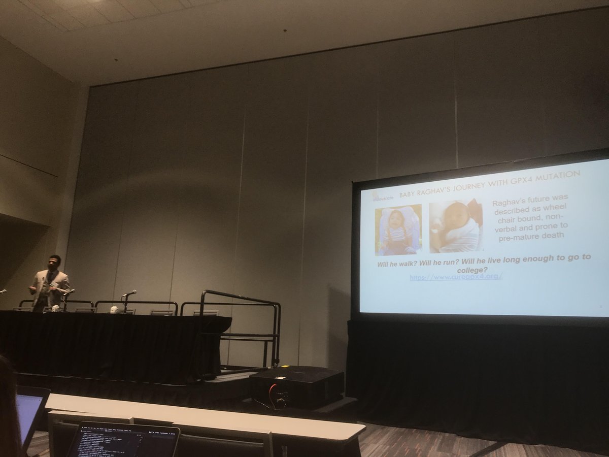 SeqComplete's tweet photo. #BioIT17 @sanathkr_: 'Thank you @Harsharajasimha @indousrare for the shoutout about Raghav's GPX4 #RareDisease at the #BioITWorldWest conference @Bioitworld ' https://t.co/ApJzqa67Sf, see more https://t.co/7bWA5lQqbt