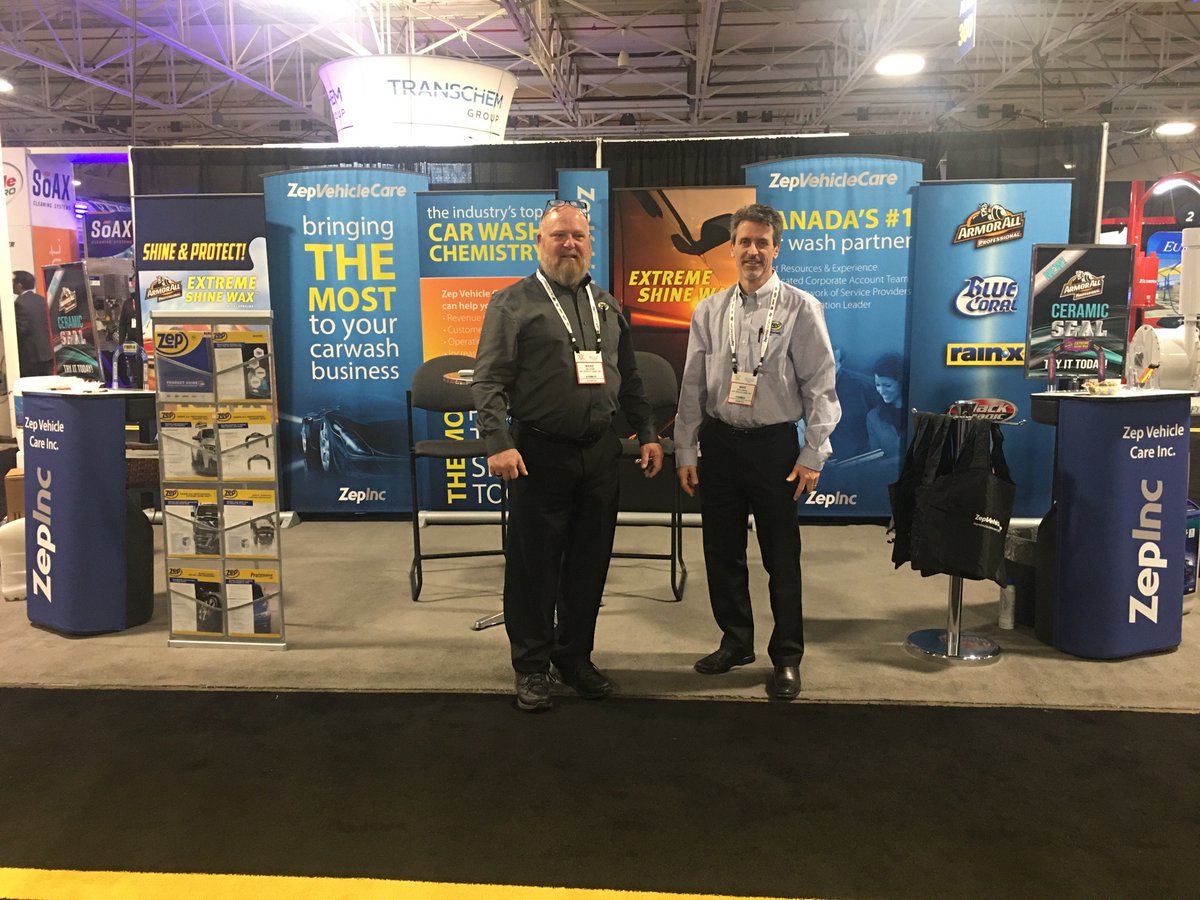 ZepVehicleCare's tweet photo. The Convenience U CARWACS Show Toronto is wrapping up today - thank you to all those who visited us in Booth # 414! https://t.co/Bvwc7qoAMe