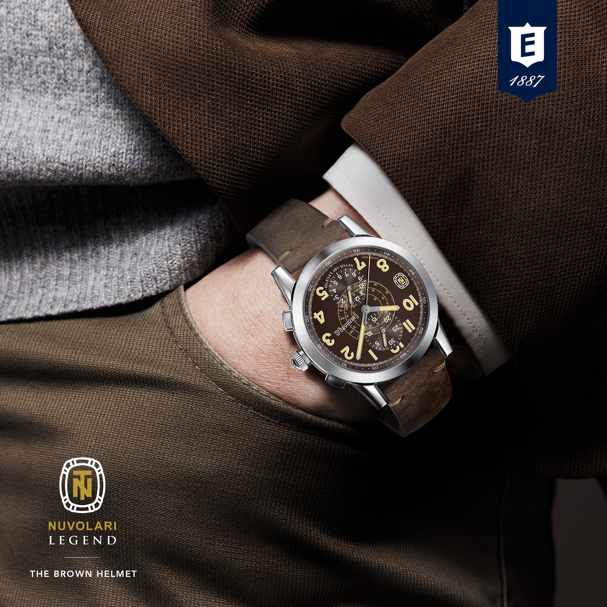 Eberhard Co. on X Discover the new nuvolari legend chronograph by Eberhard Co. https t 7NAIKGiviq thebrownhelmet eberhard co eberhard 1887 eberhard1887 eberhardwatches tazionuvolari vintagestyle me...