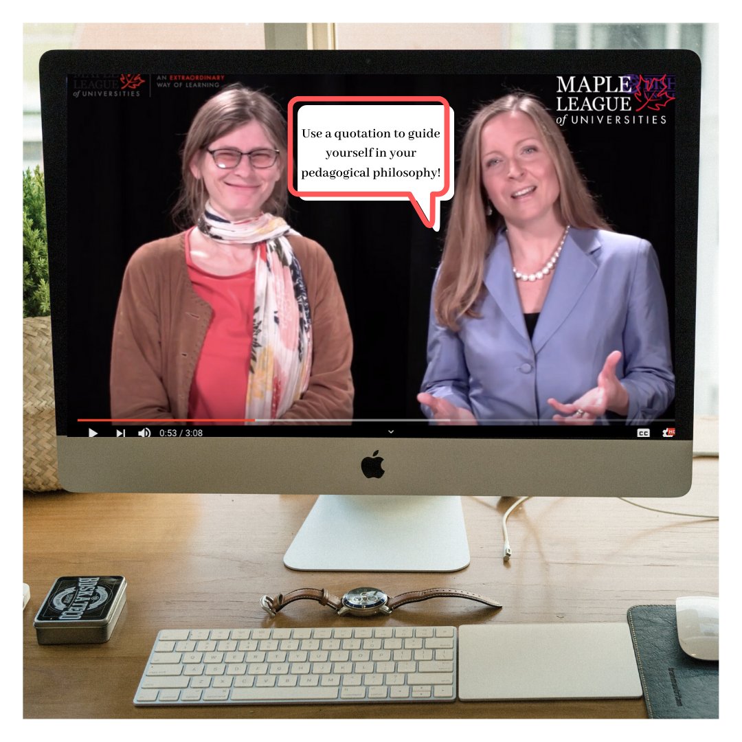 TheMapleLeague's tweet photo. Follow the link below to hear Dr Eva Bures and Jessica Riddell discuss the elements of an ideal teaching dossier!
https://t.co/gtgZk6EScE https://t.co/8lw2xhabjx