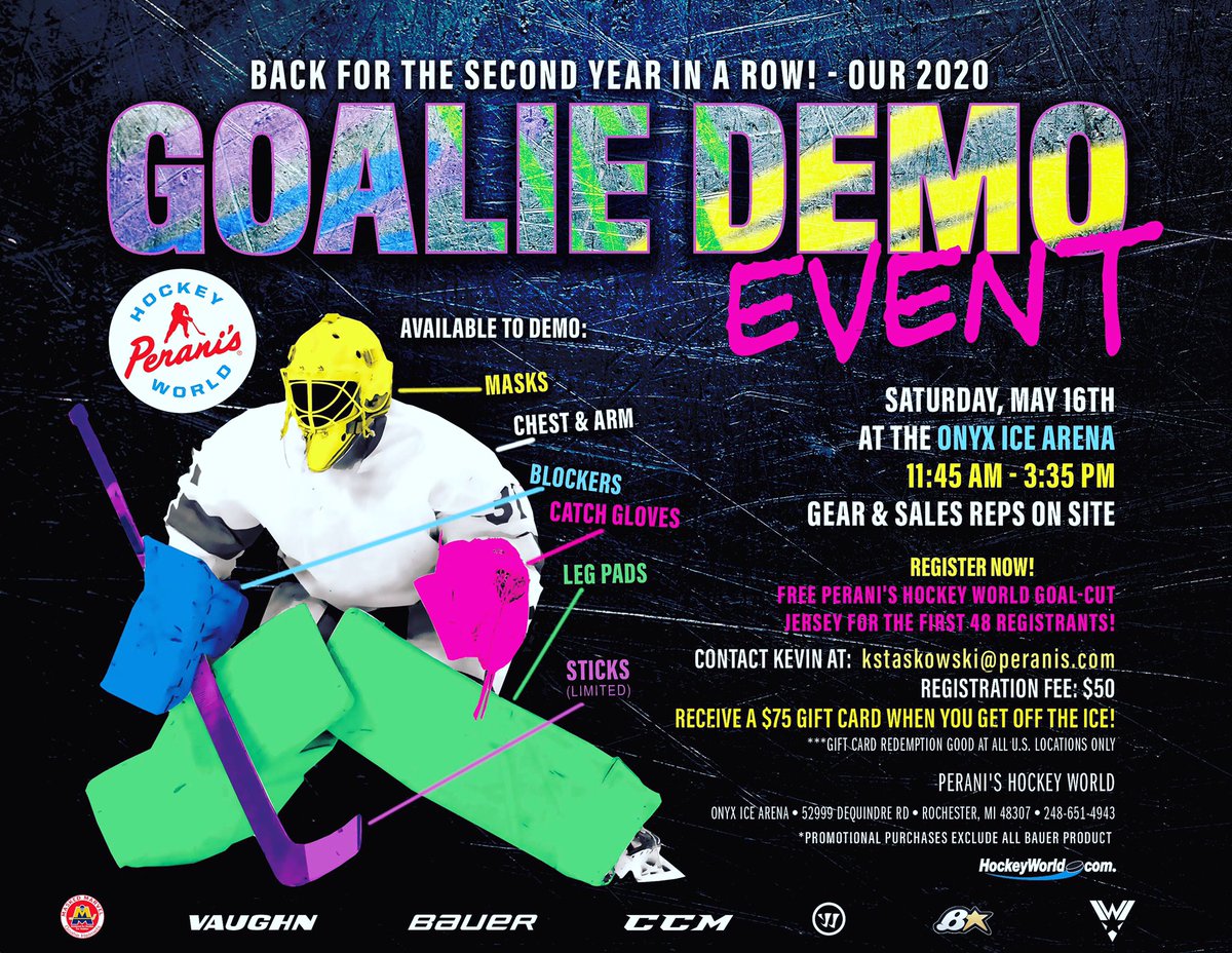 hockeyworld's tweet photo. Registering participants starting today! First come first served! Send you email to  kstaskowski@peranis.com https://t.co/UlTvpj7dJh
