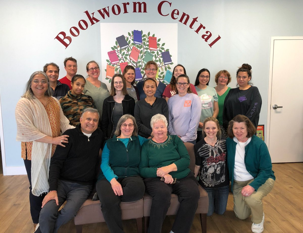 BookwormCentral's tweet photo. Where did 14 years go? Our sweet Carole is retiring and setting off on new adventures. Carole, your Bookworm thanks you for the many years of working alongside all of us in "Growing Fine Minds". Safe travels and happy landings...we will miss you!
#bookwormcentral #bookwormfamily https://t.co/qBV2WHI9UD
