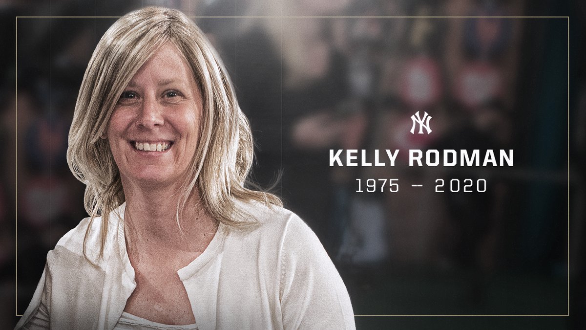 The New York Yankees mourn the loss of Kelly Rodman, a trusted scout and treasured member of this organization. Kelly was a huge part of our amateur scouting department & represented the Yankees with dignity and class while earning the admiration of countless people in the game.