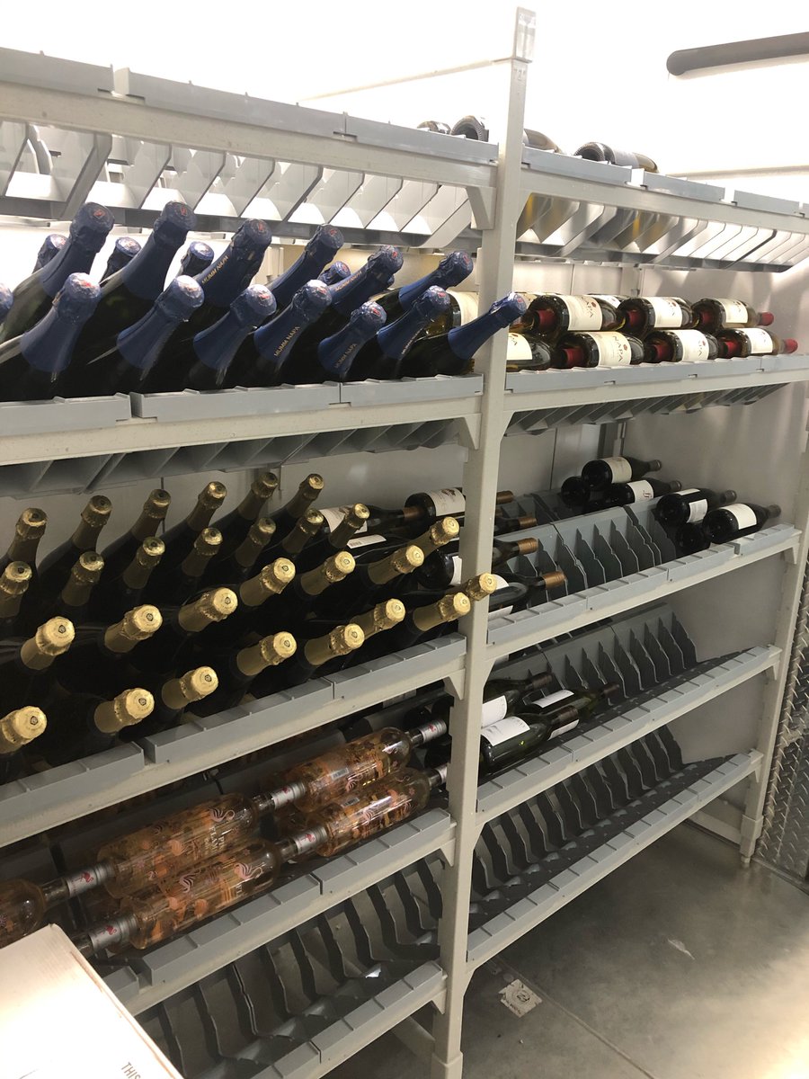 Cambro1's tweet photo. Here's a special #WineWednesday #Camhack for you: Camshelving Premium Series + Angled Drying Racks to create efficient & food safe shelving designed to hold wine and champagne ๐พ Cheers to another creative solution provided by #Shelving4Life ๐ฅ
๐ธ via @FinnFSFL https://t.co/gMe5F73l6A