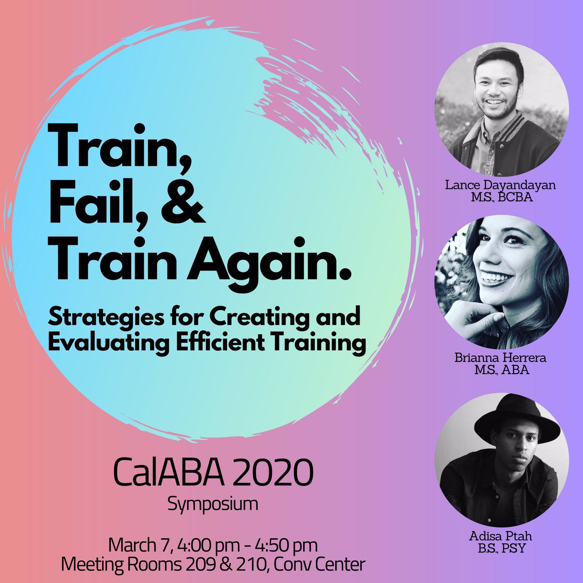 KLab_CSUN's tweet image. *UPDATED TIME* Need strategies to create and evaluate efficient trainings? Come join our symposium at #CalABA2020 to learn how to maximize training outcomes.  #WeAreKLab #CalABA #OBM #ABA #BCBA #BCABA #RBT #Train