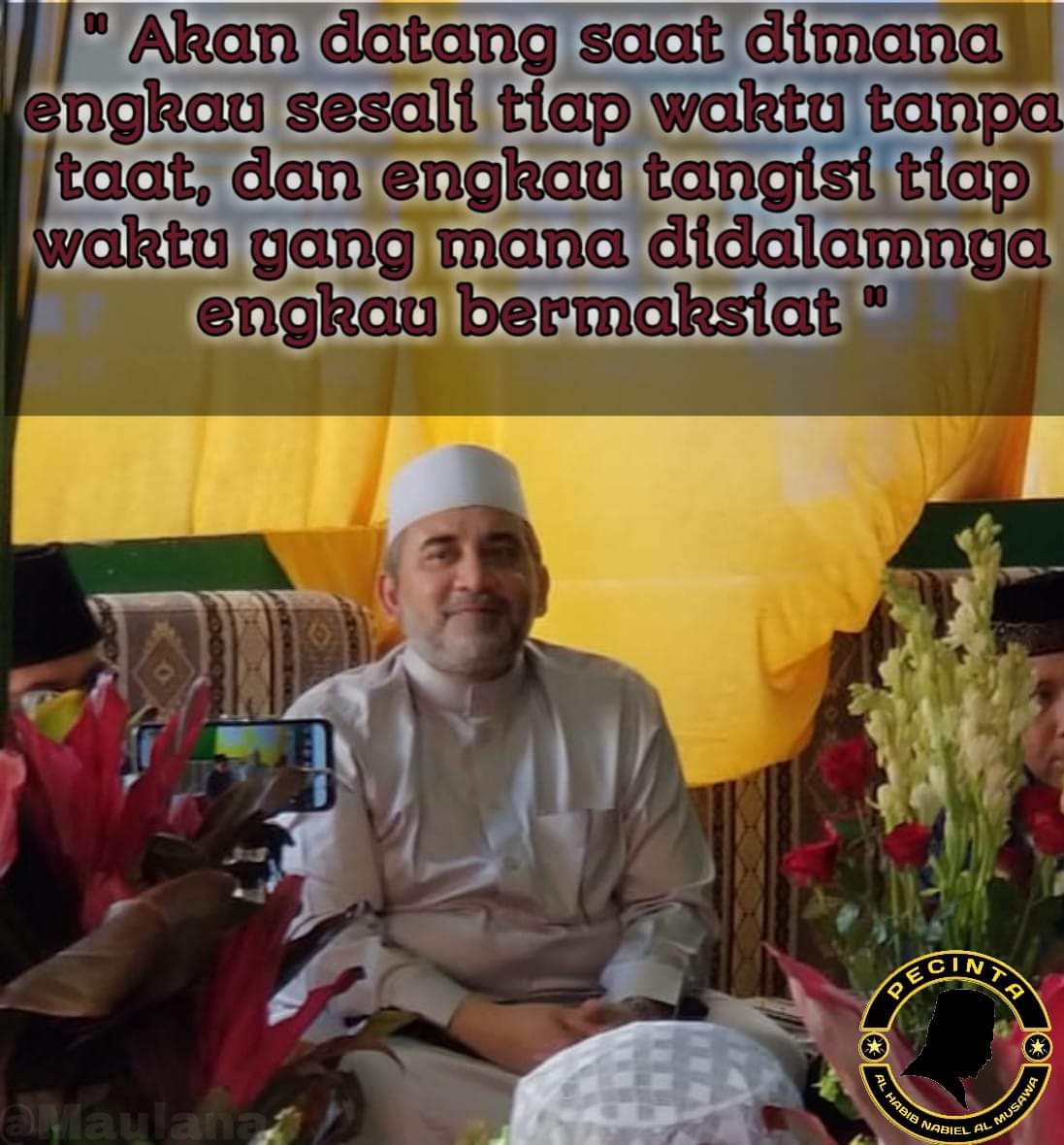 nabiel_almusawa's tweet photo. Thn demi thn berlalu, bln demi bln, hr demi hr, detik demi detik.. Sementara kemaksiatan trus kita perbuat, seakan tak tahu tiap detik itu akan dipertanggungjawabkan kelak.. Akan datang saatnya, dimana kau sesali tiap waktumu tanpa taat.. Dan kau tangisi tiap detik dlm maksiat.. https://t.co/ZtC0DtbqkN
