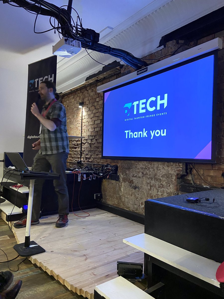 P4DA's tweet photo. @UKHO thank you for #dtTECH tonight @CompanySpaces @DigitalTaunton #positiveTAUNTON https://t.co/V6sQ2GuU1g