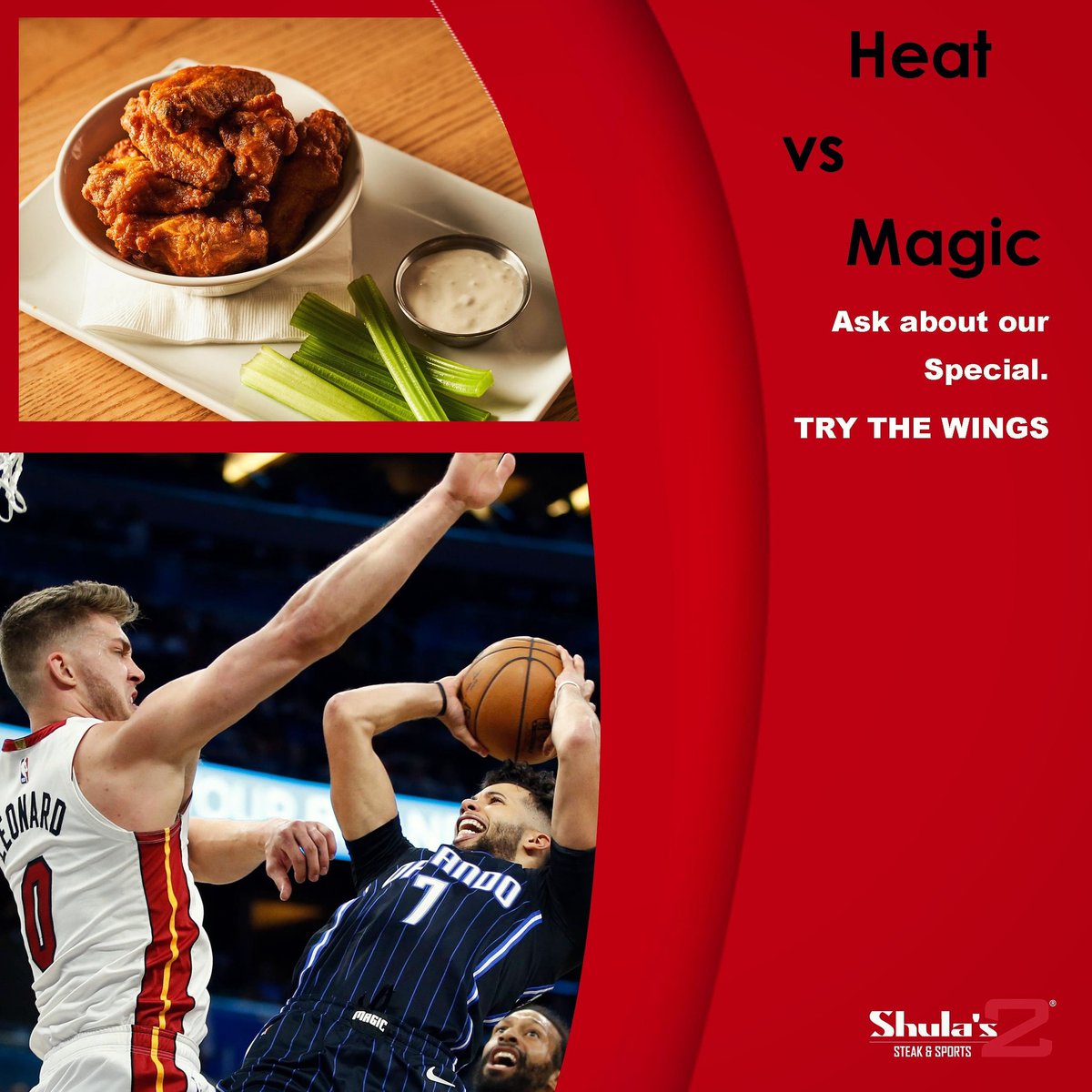 MLSteaks's tweet photo. LET'S GO EAT!
Watch the Heat play Magic only at Shula's 2. Anywhere else just doesn't seem the same with a Shula's Cut Steak. 
#miamilakes #miamifoodie #miamifood #miamisteakhouse #miami https://t.co/vtCOz9MMwY