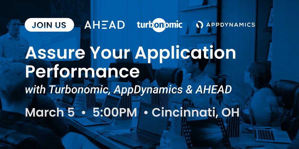 Ahead's tweet photo. Tomorrow❗Join AHEAD + @AppDynamics + @Turbonomic to discuss #modernapplications. Bonus: BBQ &amp; drinks included! #APM #ARM

It's not too late to register: https://t.co/IPfbB4pHD9 https://t.co/DWCETBki26