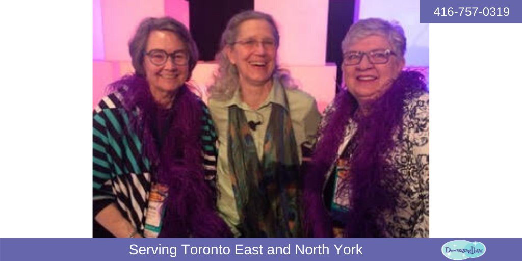 DownsizingDiva's tweet image. As we prepare to attend the 2020 National Association of Senior Move Managers Conference on March 5th, we are looking back at some of our favourite experiences at NASMM! This photo is from @NASMM 2019 - with Dementia educator, Teepa Snow! #downsizingToronto