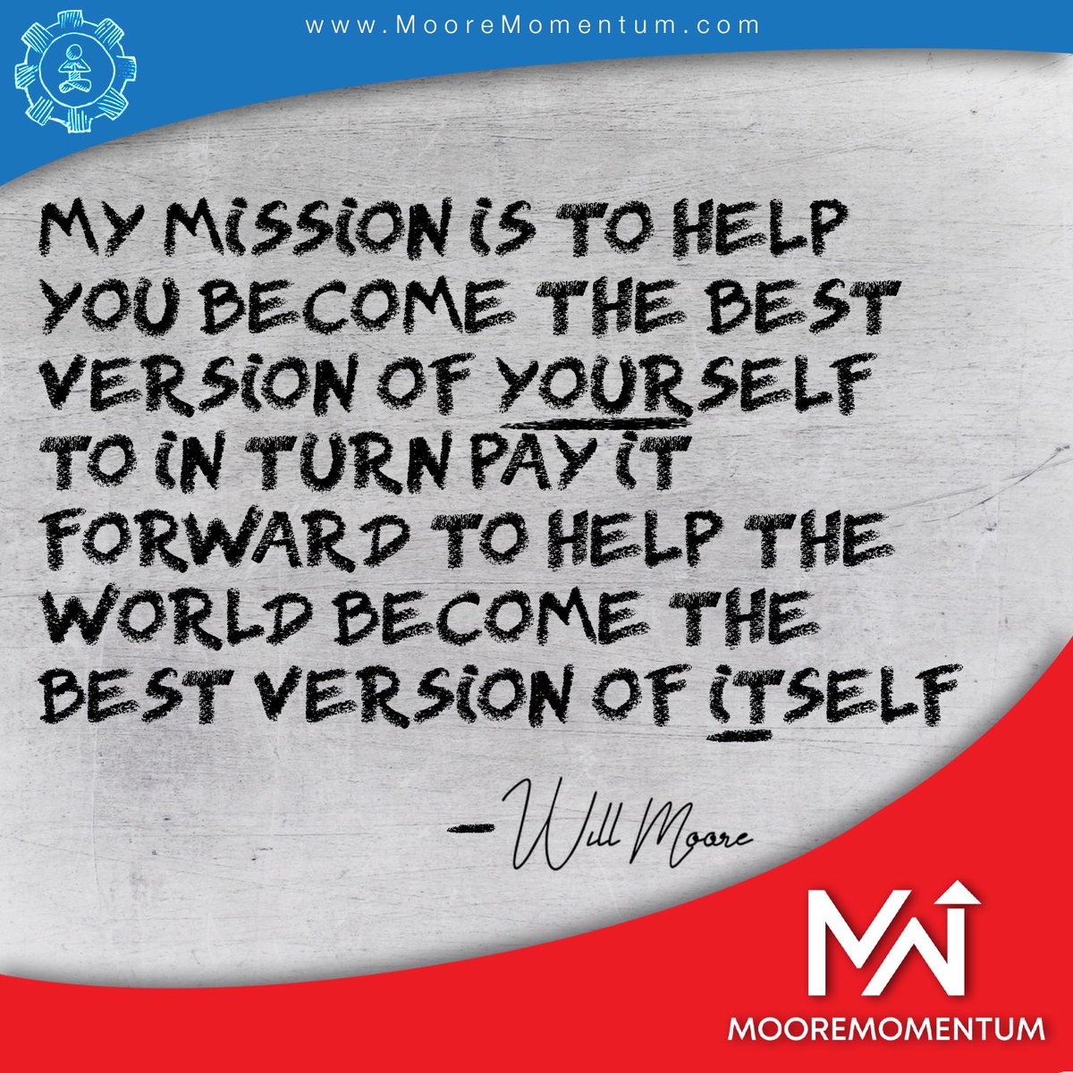 mooremomentum1's tweet photo. A change in you makes my mission accomplished! Together we can all make the world a better place 🌎
•
•
• 
#mooremomentum #momentum #5corelife #5cores #williammoore #willmoore #entrepreneur #business #emotionalhealth https://t.co/mlPxiXAFMN