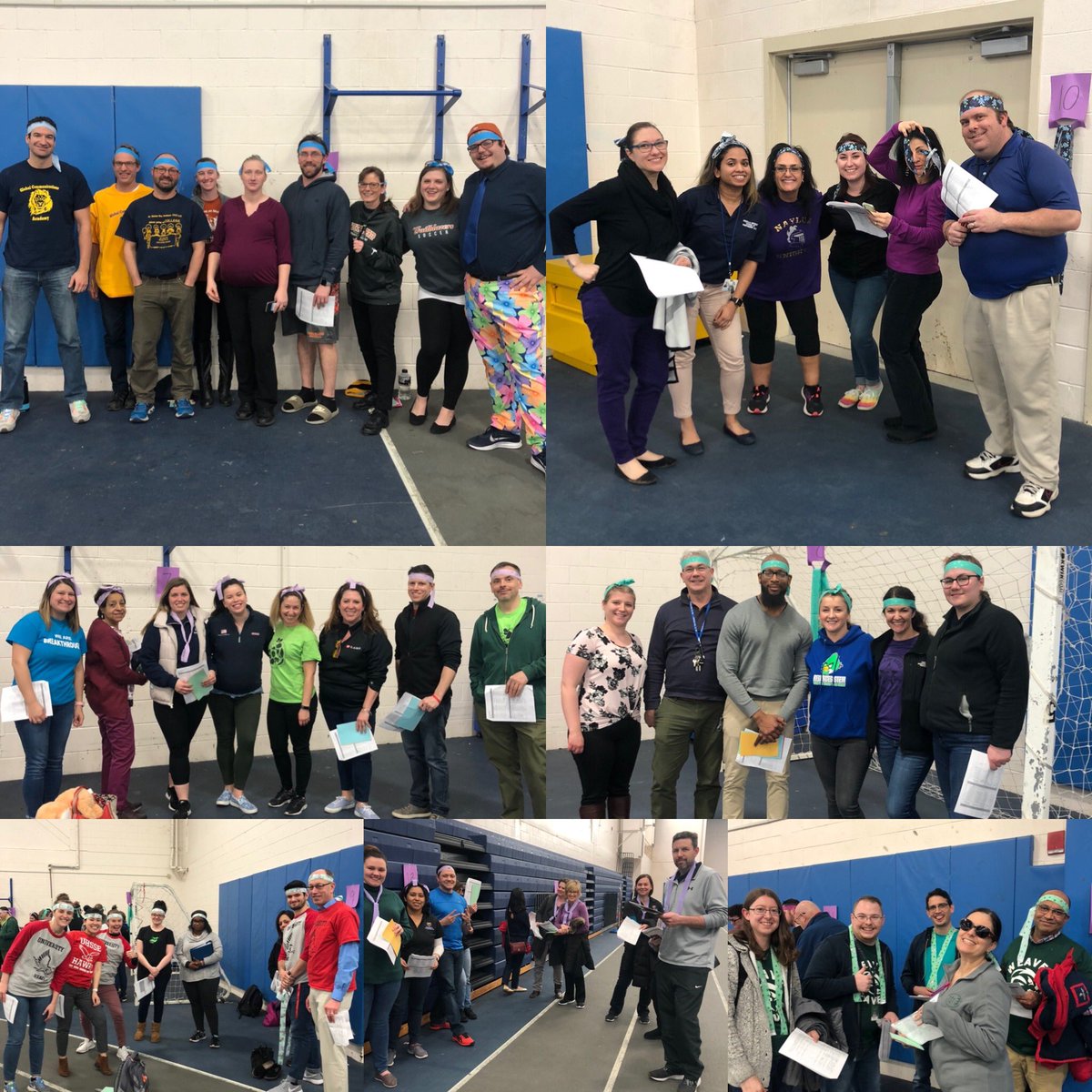 msboratko's tweet photo. Such a fun and competitive day of learning for our Secondary Math team this afternoon! Hoping some new strategies inspire students to hustle to your classes as fast as you all mastered the HPS Mathazing Race! #hpsmathletes #thankyouforteaching https://t.co/E8isMTxUBa