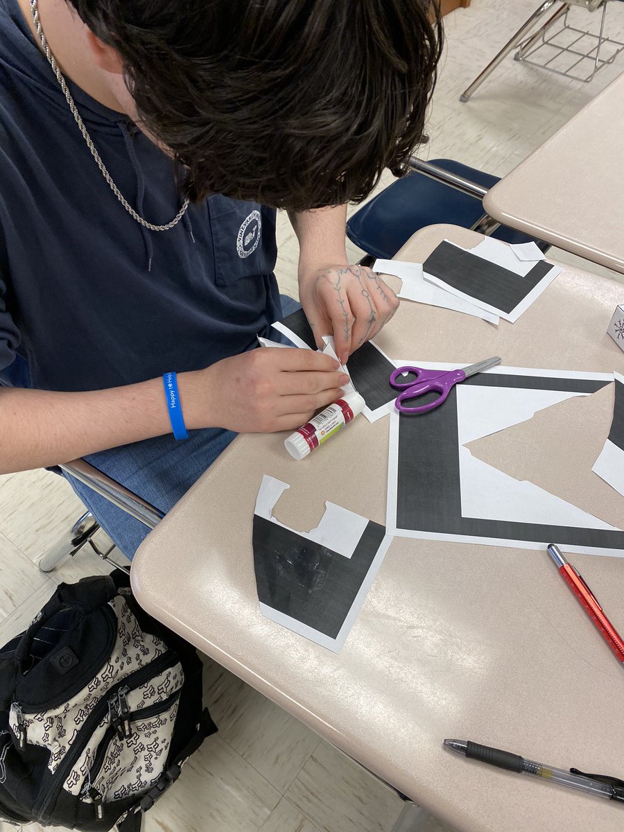 MissBrown_NMB's tweet photo. 8th graders working on creating different polyhedrons—full of creativity and personality! @nmbmchiefs #nmbmchiefs #maththings https://t.co/9X5Djlfnqa