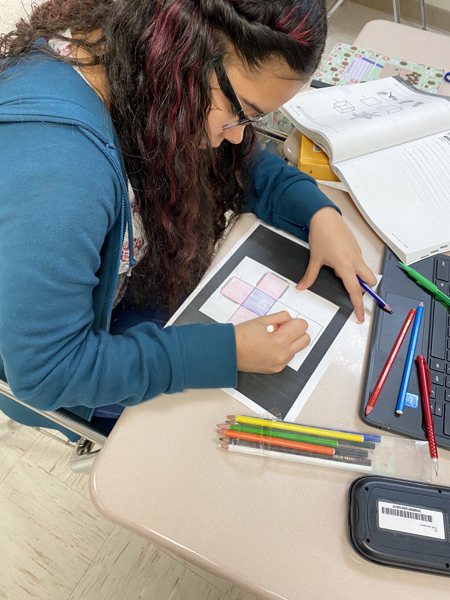 MissBrown_NMB's tweet photo. 8th graders working on creating different polyhedrons—full of creativity and personality! @nmbmchiefs #nmbmchiefs #maththings https://t.co/9X5Djlfnqa