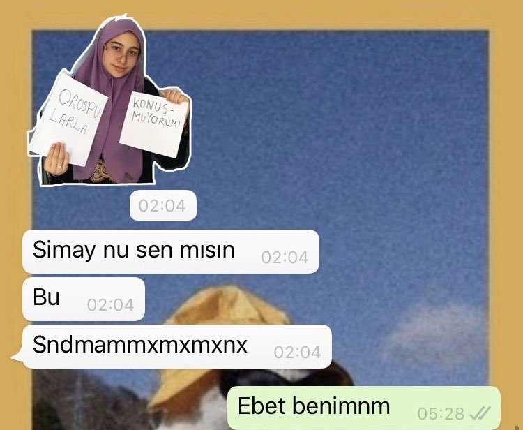 burcesk's tweet photo. Gece uyku sersemi mesaj atarsanız ne mi olur? https://t.co/wSVpFdXiDG