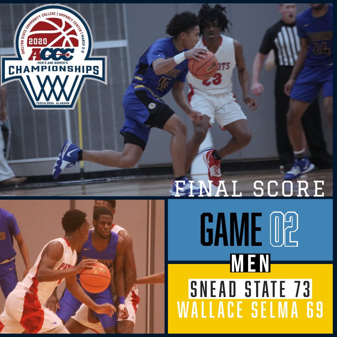 acccathletics's tweet photo. The Parsons of @sneadstatecc advance to the semifinal round of the @acccathletics Men's Basketball Tournament Thursday at 5:00 CT vs. @bevillstate. https://t.co/lWkHHDgmJj