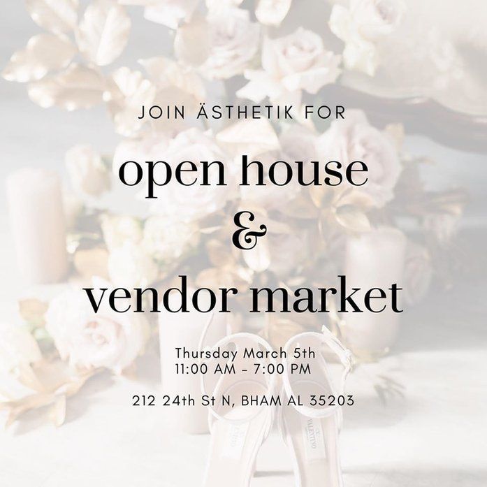 ✨CALLING ALL #YPBirmingham MEMBERS! There's a new exciting shop in town! Join @asthetikbhm tomorrow night to get an inside scroop at their beautiful boutique venue and meet some awesome Birmingham vendors to help you plan your next event. ✨
