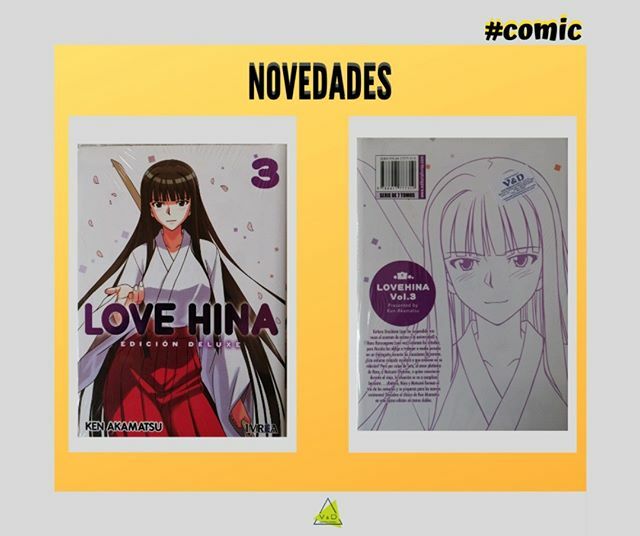 vydlibros's tweet photo. ¡LOVE HINA! 😑
.
Este gran clásico vuelve en una edición de lujo: 🤩
.
Tras suspender constantemente los exámenes de acceso a la universidad, a Keitaro Urashima no le queda más remedio que irse a vivir en la posada de aguas termales que su abuela regen… https://t.co/BAStQugCED https://t.co/1PLNuJD8oF