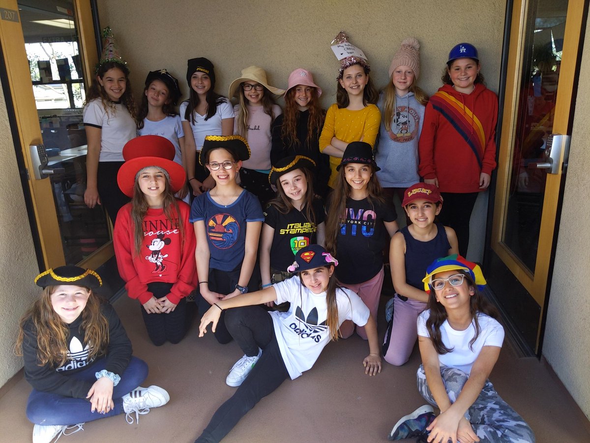 It's a crazy hat kinda day!