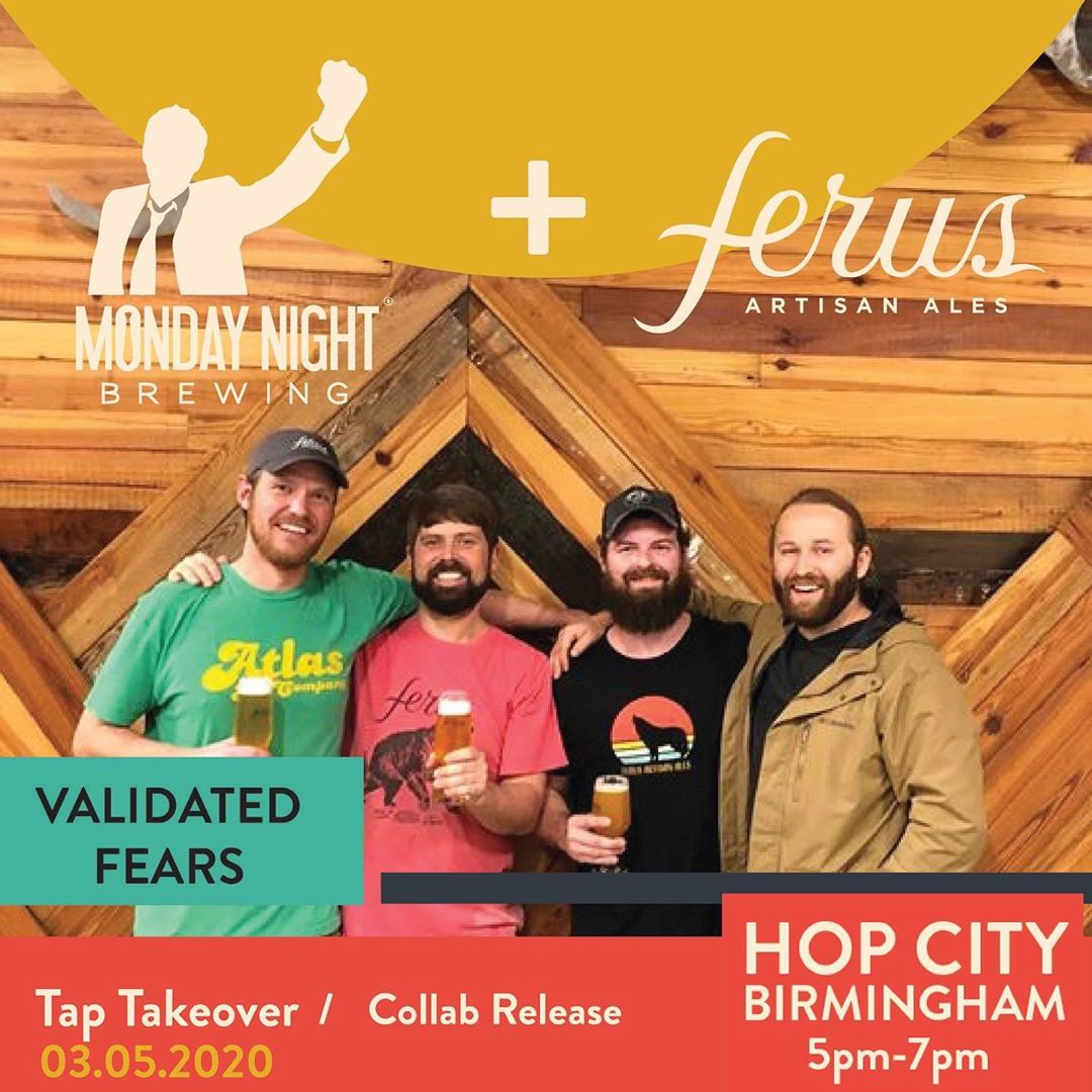 Tomorrow, head to <a href="/HopCity/">Hop City Beer</a> Birmingham to check out Validated Fears, our collaboration with Ferus Artisan Ales. It's a guava/vanilla milkshake sour double IPA that's equal parts tart, smooth and juicy.