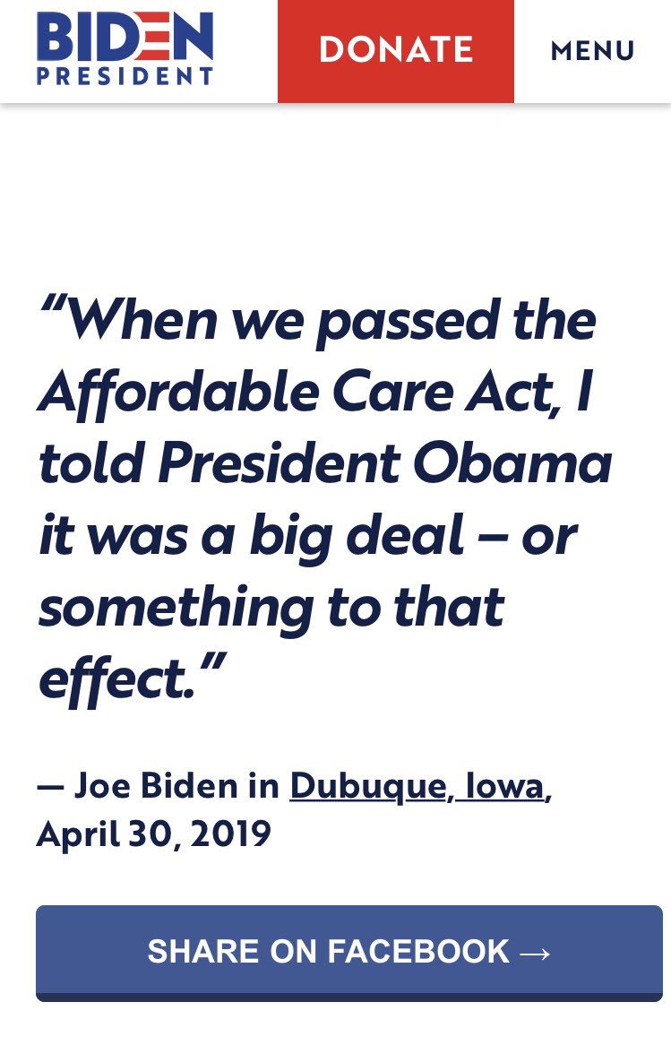 ClaireStandish's tweet photo. I tried to find Biden’s plans for, you know, anything. All I got was this quote. #somethingtothateffect https://t.co/opmjozd232