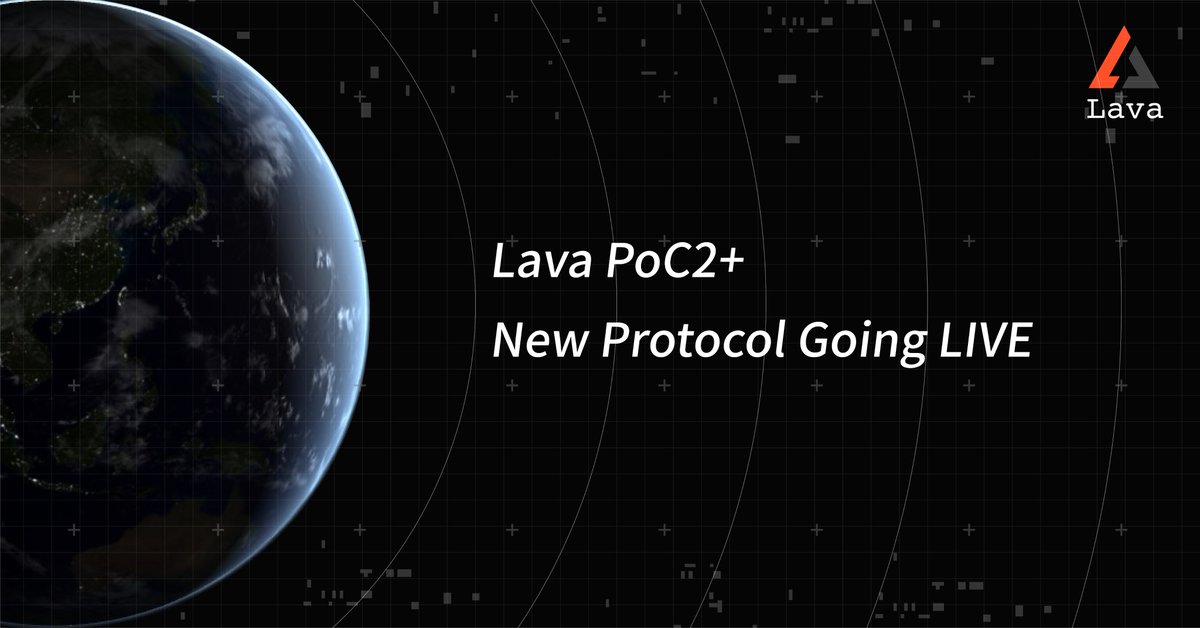 LavaConsortium's tweet photo. #Lava Mainnet has been upgraded successfully on Block-67584 🧐🥳
Lava PoC2+ new protocol now is going live! https://t.co/uaFTa6bbIG