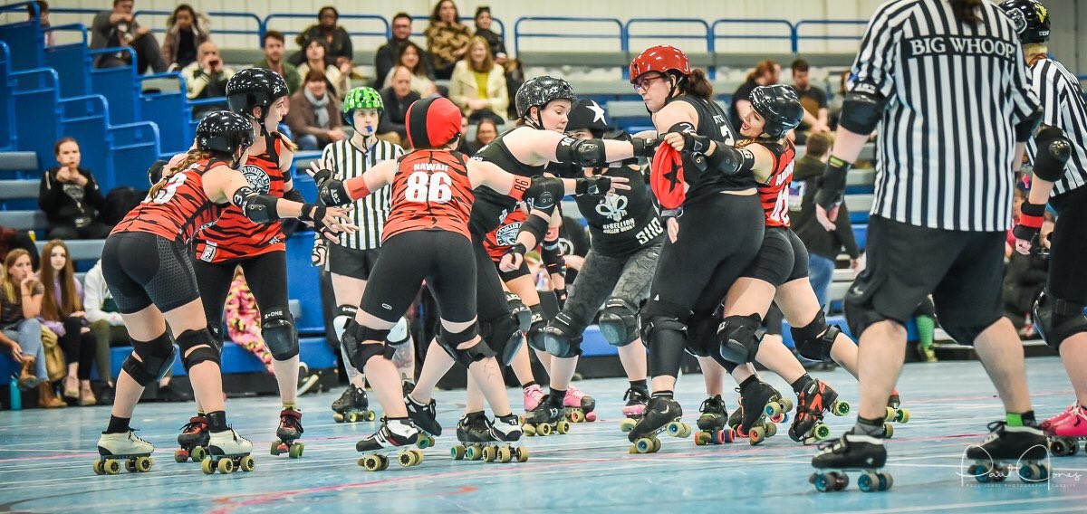 rderbymadrid's tweet photo. 1st Place! π₯π
Thank you so much @rebellionrd for organizing and for the incredibles games, thanks also @AMSRollerDerby @NamurRG and all the Officials, NSO and volunteers that made it possible.β€οΈ
#TuringCup2020 #rollerderby #derbytwitter #skatelikeagirl
#PaulJonesPhotography https://t.co/3FzzioIbSi