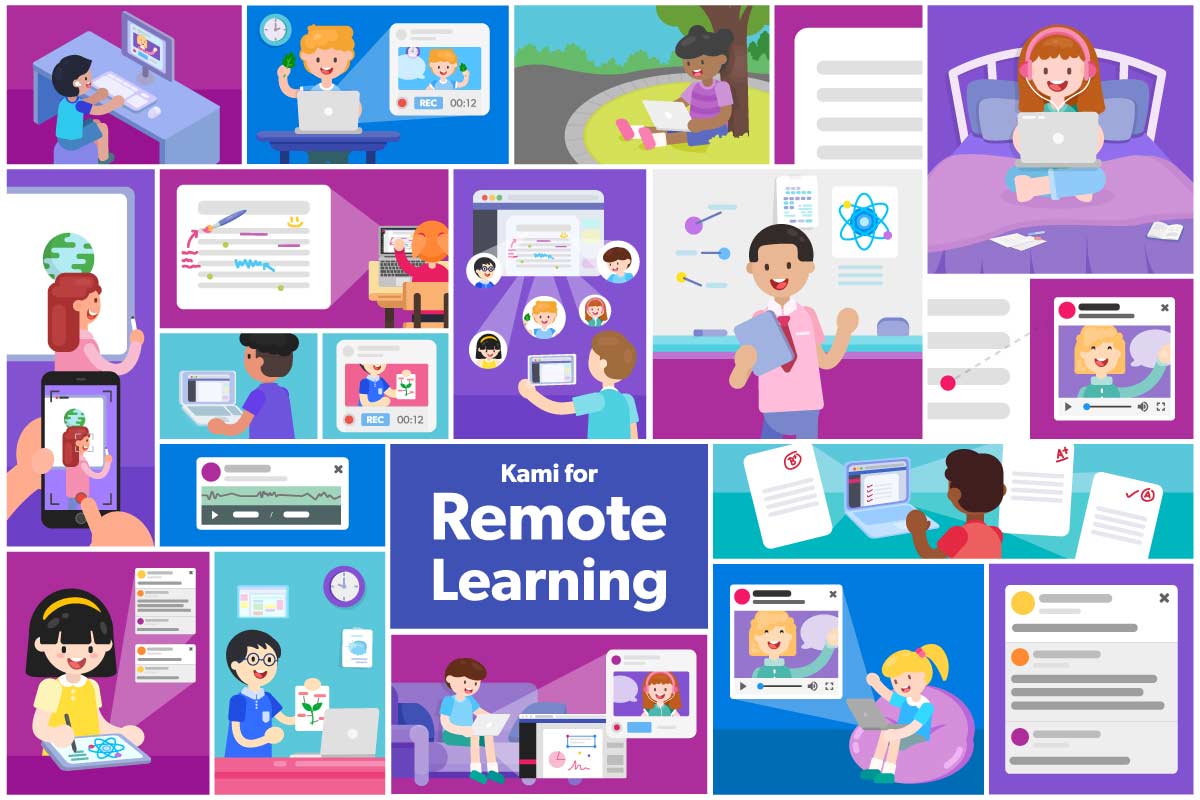 KamiApp's tweet photo. 🍎 #Covid19 school shutdowns call for inventive remote education strategies. Check out Kami’s free domain-wide licenses for all schools preparing for school shutdown: https://t.co/D2xHhcZDTU

#onlinelearning #remotelearning #edtech #Coronavirus https://t.co/9WjBJhddOs