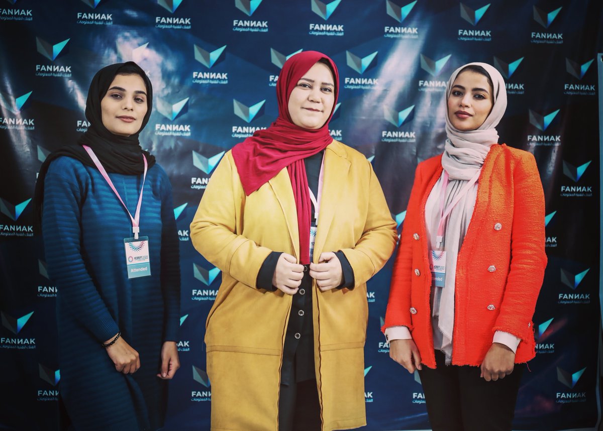fannaktech's tweet photo. لقد كانت تجربة رائعة وممتعة وممتازة ، حيث كان لدينا جلسة تصوير رائعة مع زوارنا المحبوبين في مؤتمر @iceeit2020 
#ICEEIT2020 #fannak #فنك
#libya #benghazi
@limu_libya @TatweerResearch https://t.co/KgG1HUUDQv