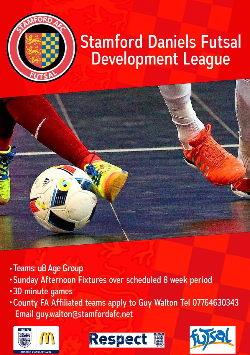 TheYoungDaniels's tweet photo. Starting Sunday March 15th . Couple more teams required. u8s #FootieFun @LincolnshireFA @PDJALUK @KetteringFutsal @pborocityfutsal https://t.co/Aq9zSDlj4q