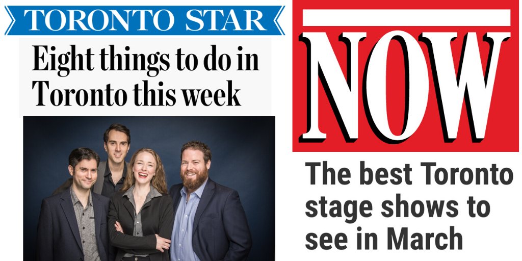 sextrex's tweet image. COMEDY CHRISTMAS IS HERE! Happy @TOsketchfest everyone! Our Very First Sketch Revue runs this Friday-Saturday 10pm at @TheatreCentre: torontosketchfest.com/tscf-troupes/s…
With huge thanks to @TorontoStar and @nowtoronto for the nods! nowtoronto.com/stage/theatre/… #Toronto #TOSketchfest #thingstodo