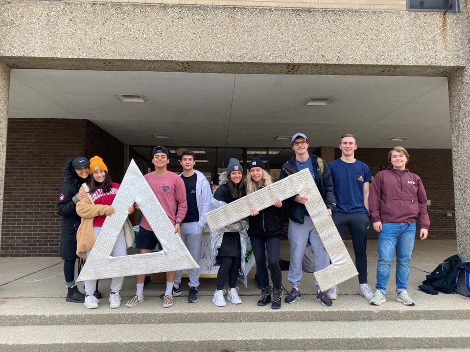 The brothers stopped by today to show our GreekWeek partners some support. Thanks for the treats ladies!
<a href="/DeltaGamma_bgsu/">Delta Gamma</a>