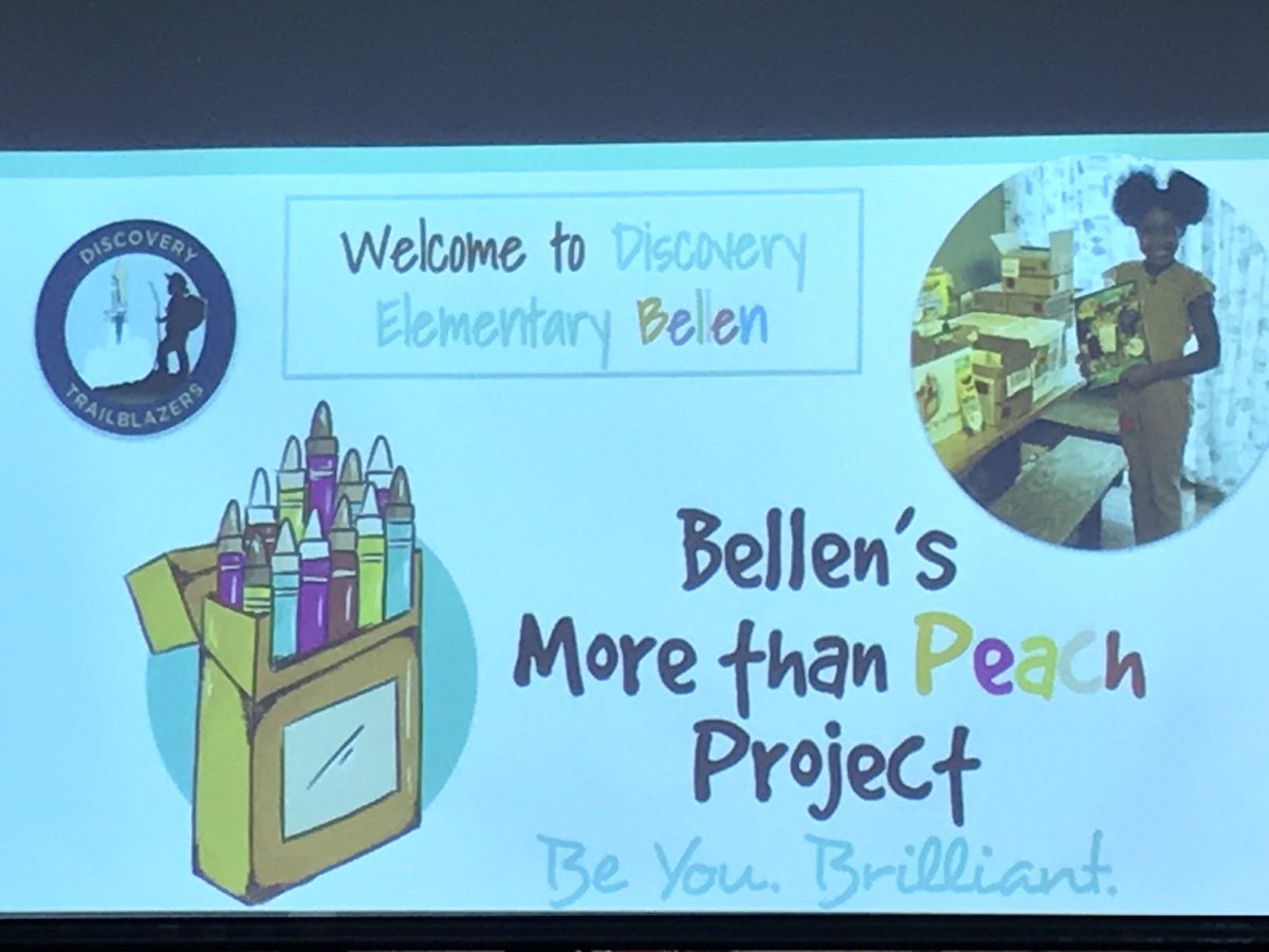 Discovery_elem's tweet photo. We are extremely excited to be a small part of Bellen’s More than Peach Project and can’t wait to see the airing on Friday, 3/6 on @TheTodayShow ! I hope everyone will be able to tune in!!!
@BellenTheBee @MrsATysonLCPS #lcps19 https://t.co/zViFj1Agpp