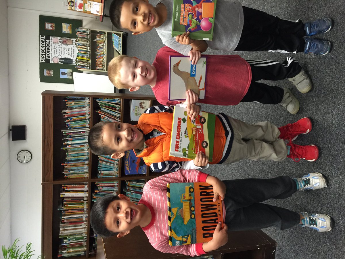 steinbrinkprek's tweet photo. Library day! https://t.co/uncP0M083e