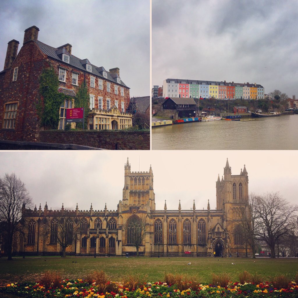 Study_Music_Cam's tweet photo. Lovely to be in beautiful Bristol today to talk to @BCCSMusic students about ‘Gender, Politics and Power in Opera’ as part of the @Cambridge_Uni #HEPlus programme - thanks to all who came along, it was great to meet you! Next stop, Somerset 🚂 🎶 #studymusic https://t.co/IxOG71ZAfM